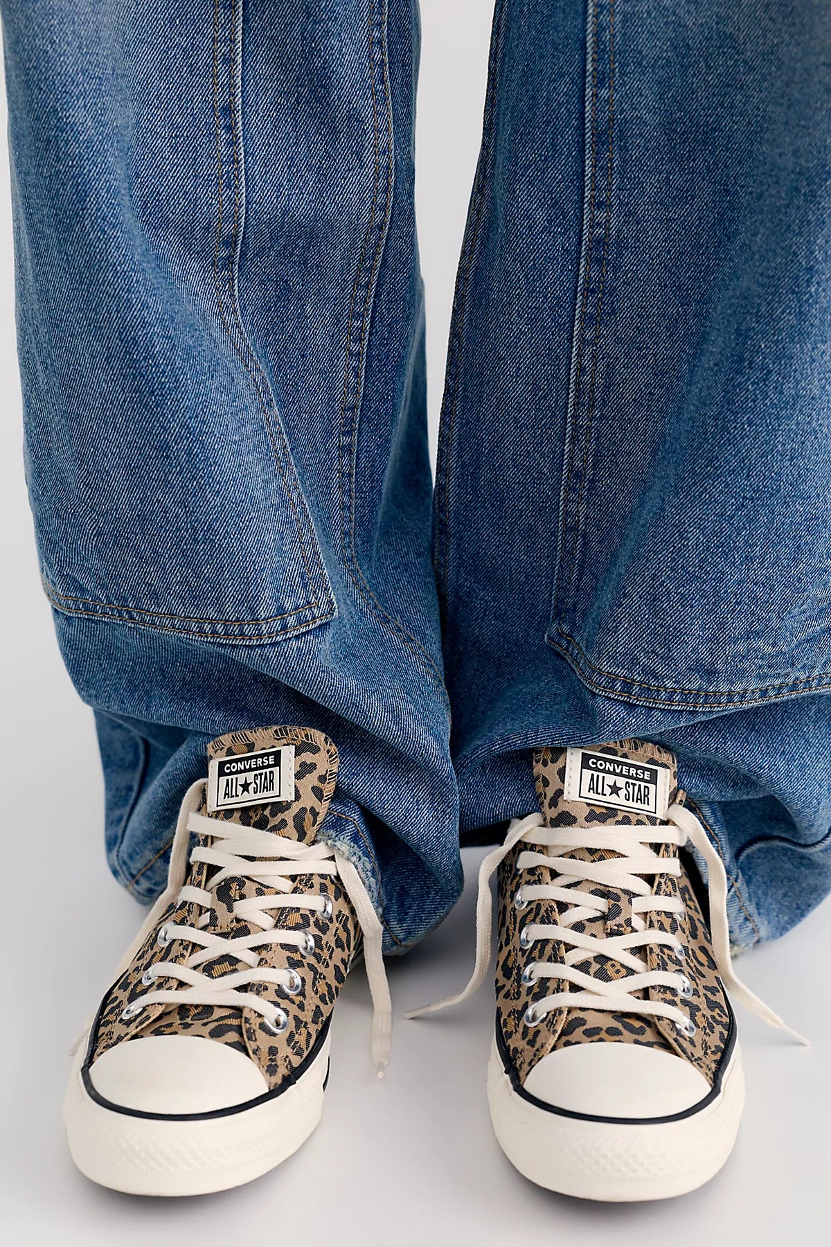 Chuck Taylor All Star Leopard Low-Top Sneakers