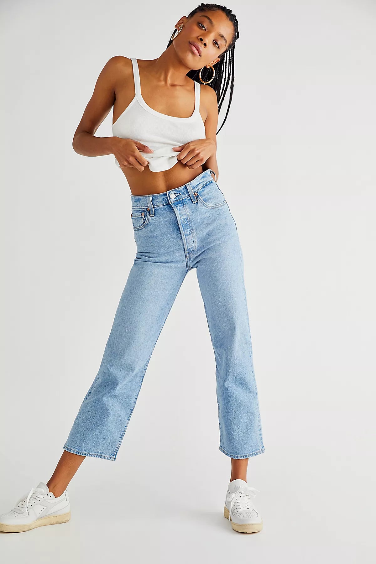 Levi's Ribcage Straight Ankle Jeans