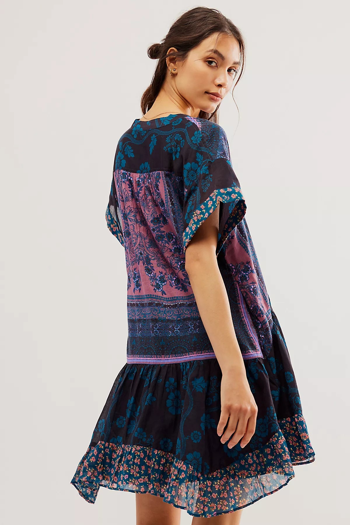 Agnes Printed Mini Dress