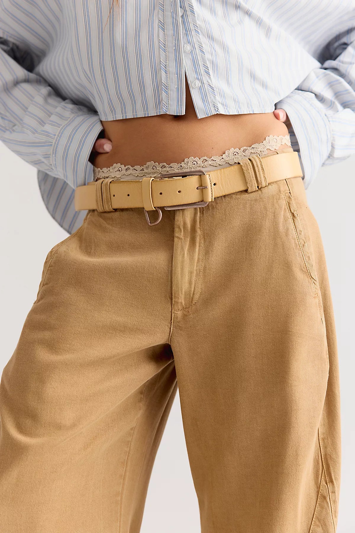 Spotlight Washed Barrel Chino Trousers