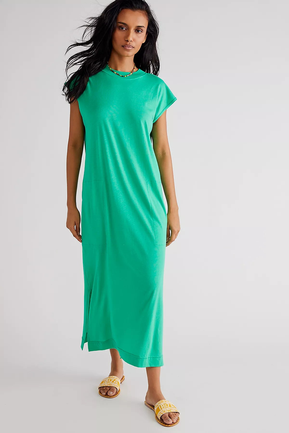 All Day Long Midi T-Shirt Dress