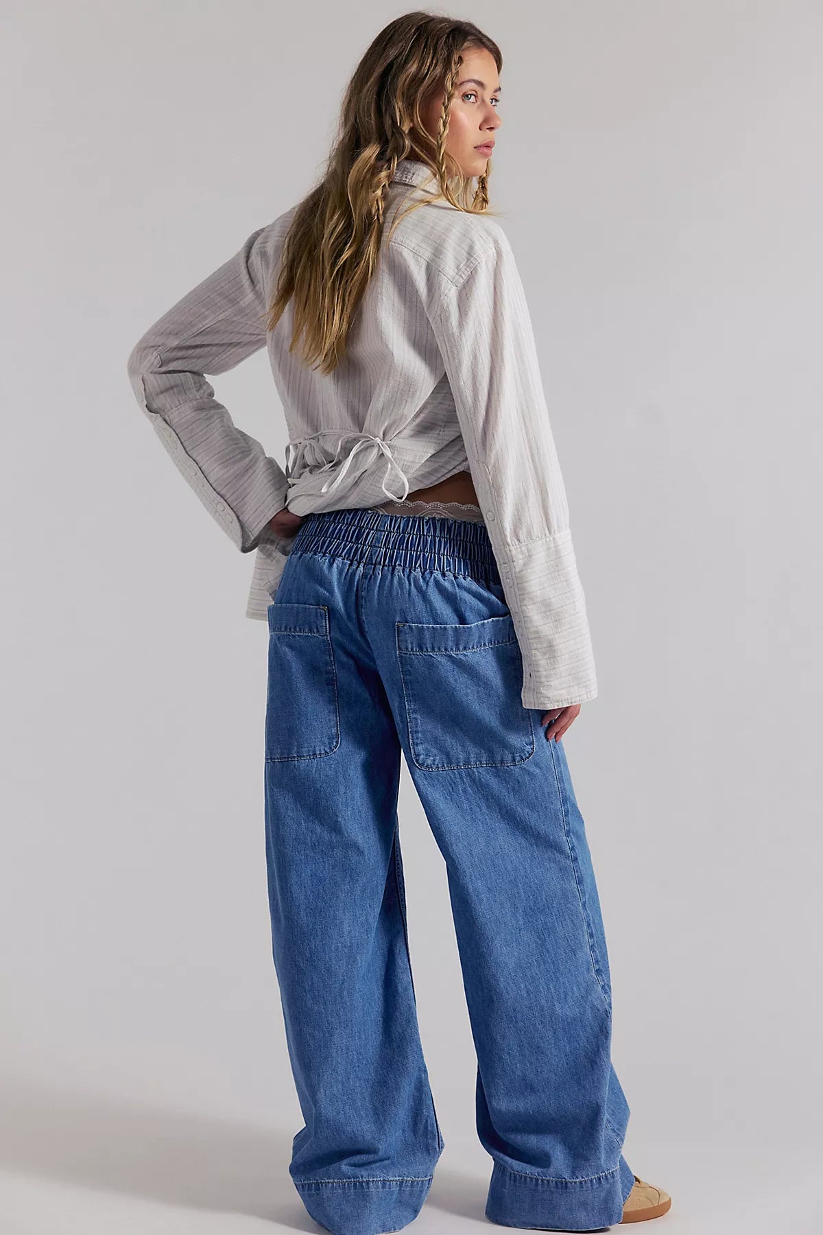 We The Free Breezy Denim Pull-On Jeans