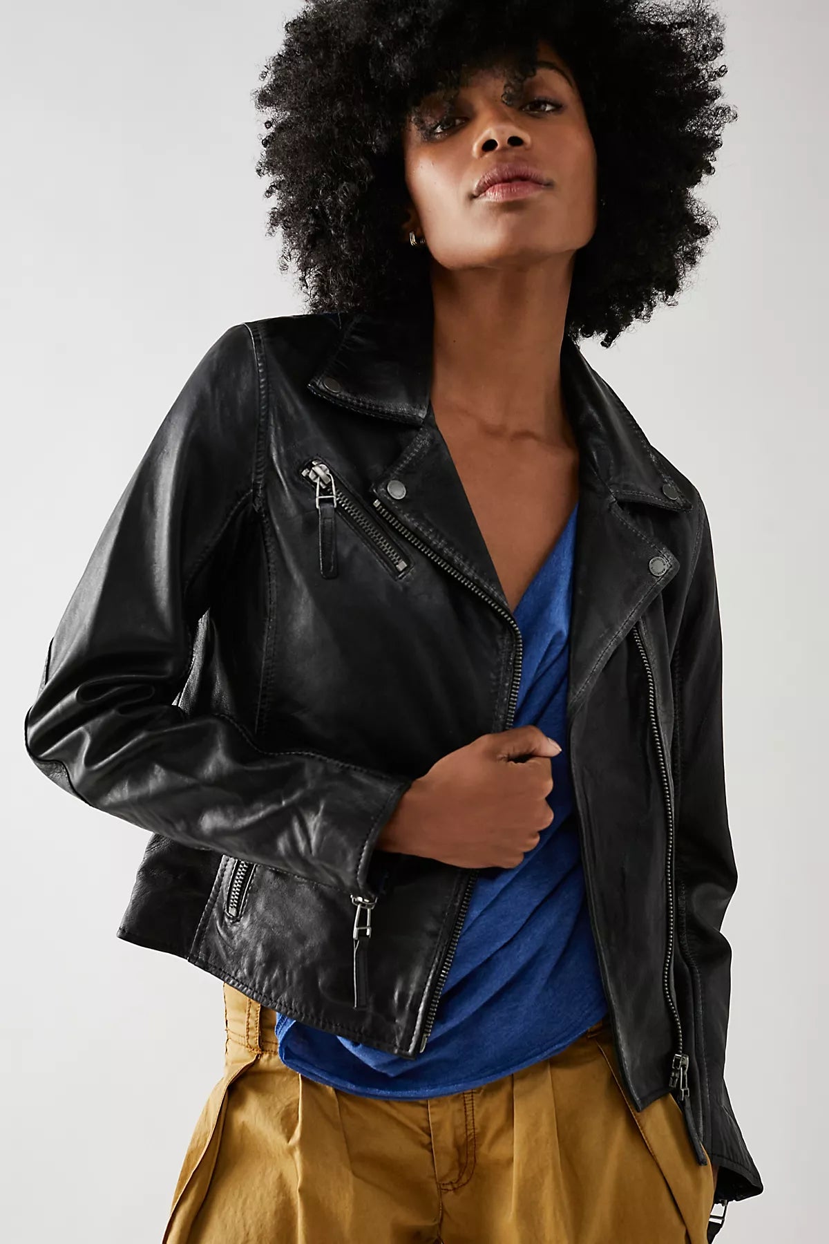 Christy Leather Moto Jacket
