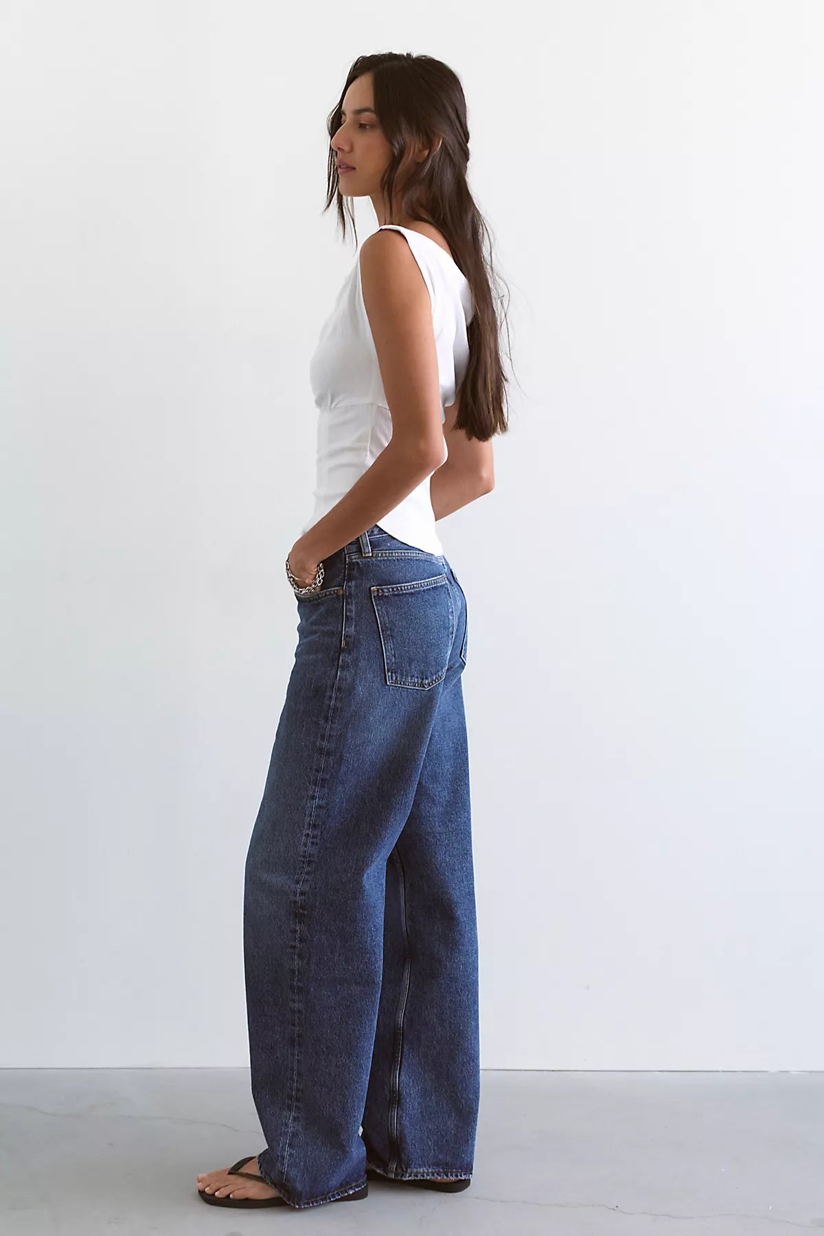 AGOLDE Long Arc Jeans
