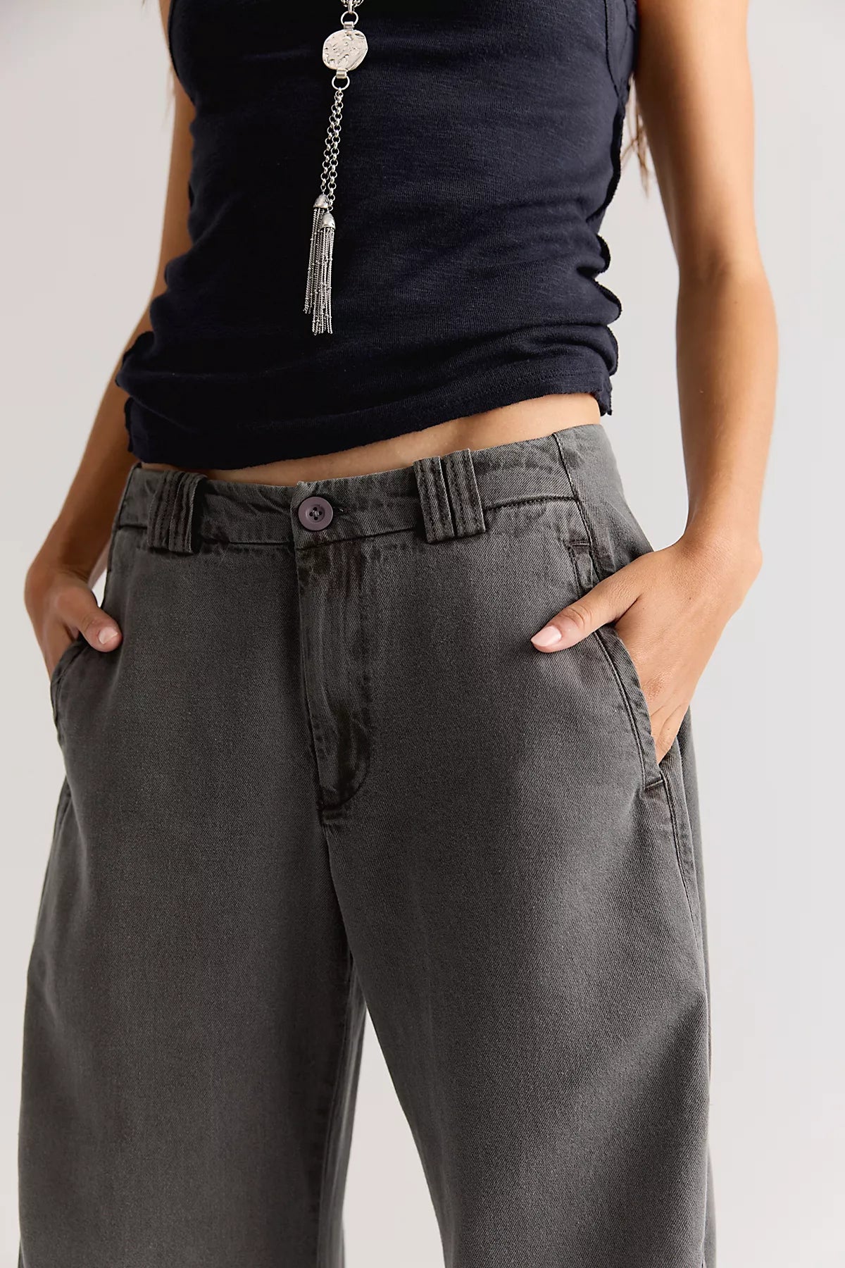 Spotlight Washed Barrel Chino Trousers