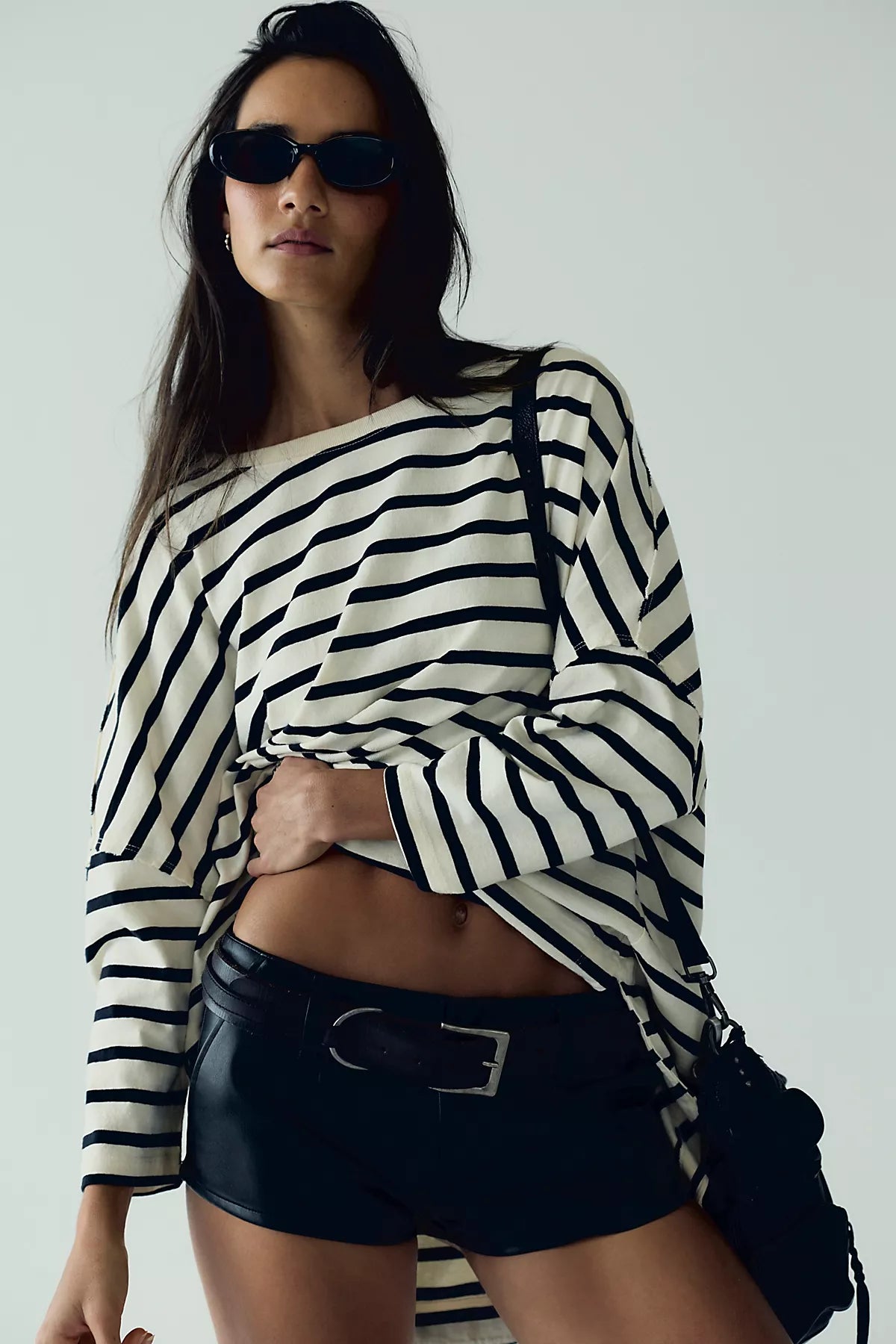Alessia Vegan Micro Trouser Shorts