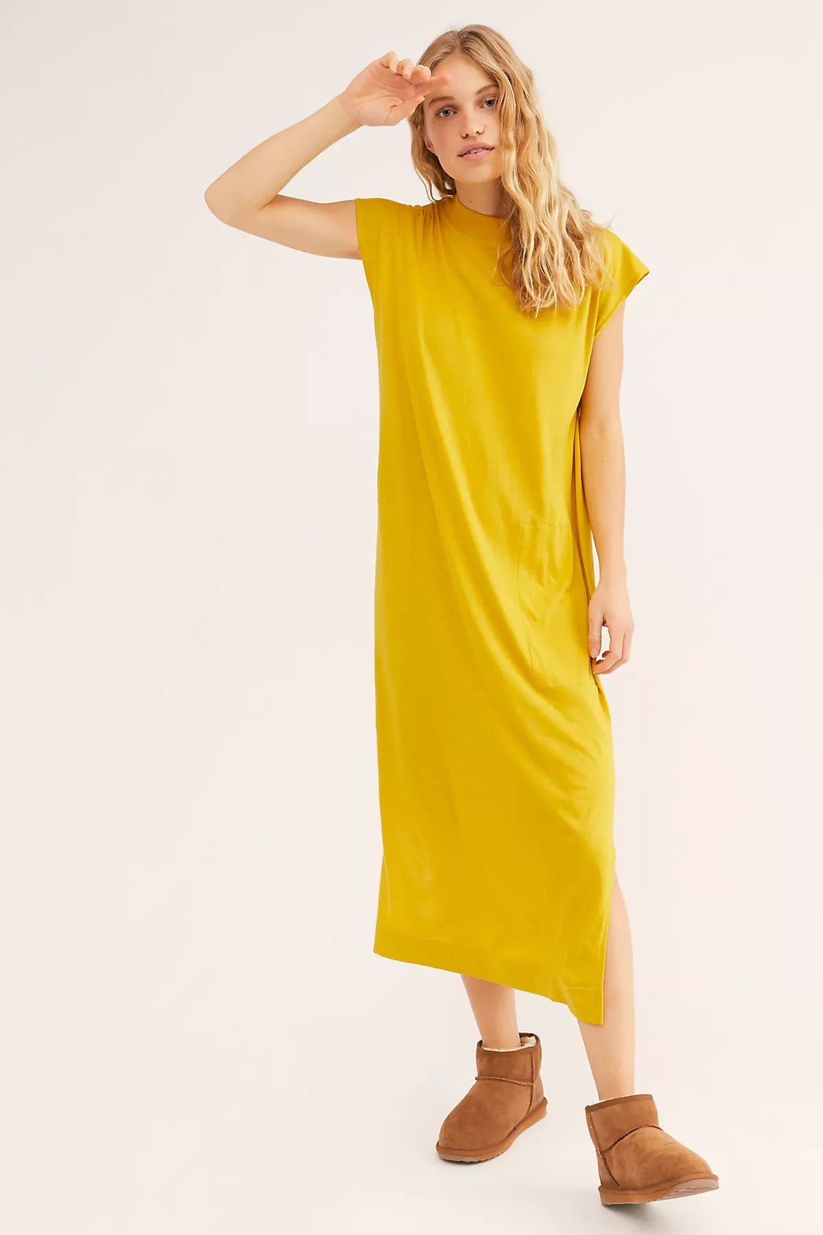 All Day Long Midi T-Shirt Dress