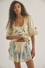 Fairytale In The Mossy Forest Babydoll Tunic