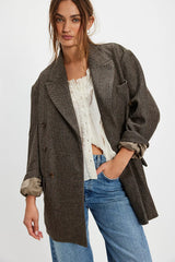 Denimist Peak Lapel Blazer