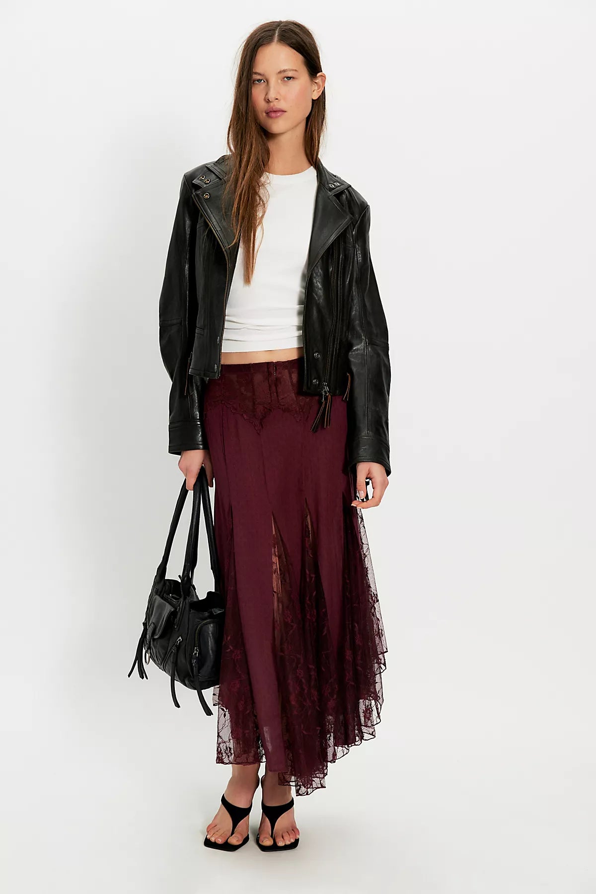 Nice To Meet You Maxi Slip Skirt