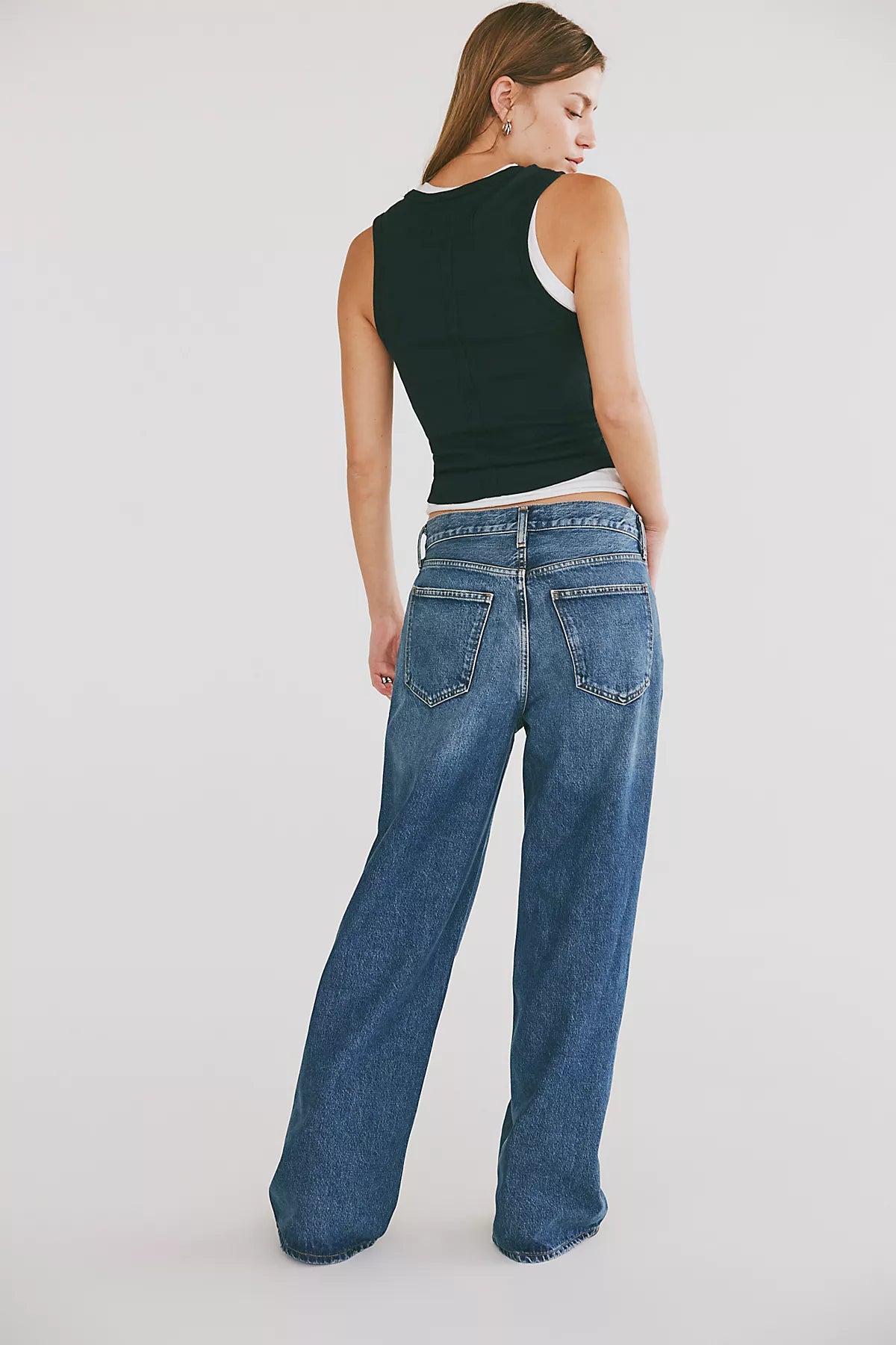 AGOLDE Low-Rise Baggy Jeans