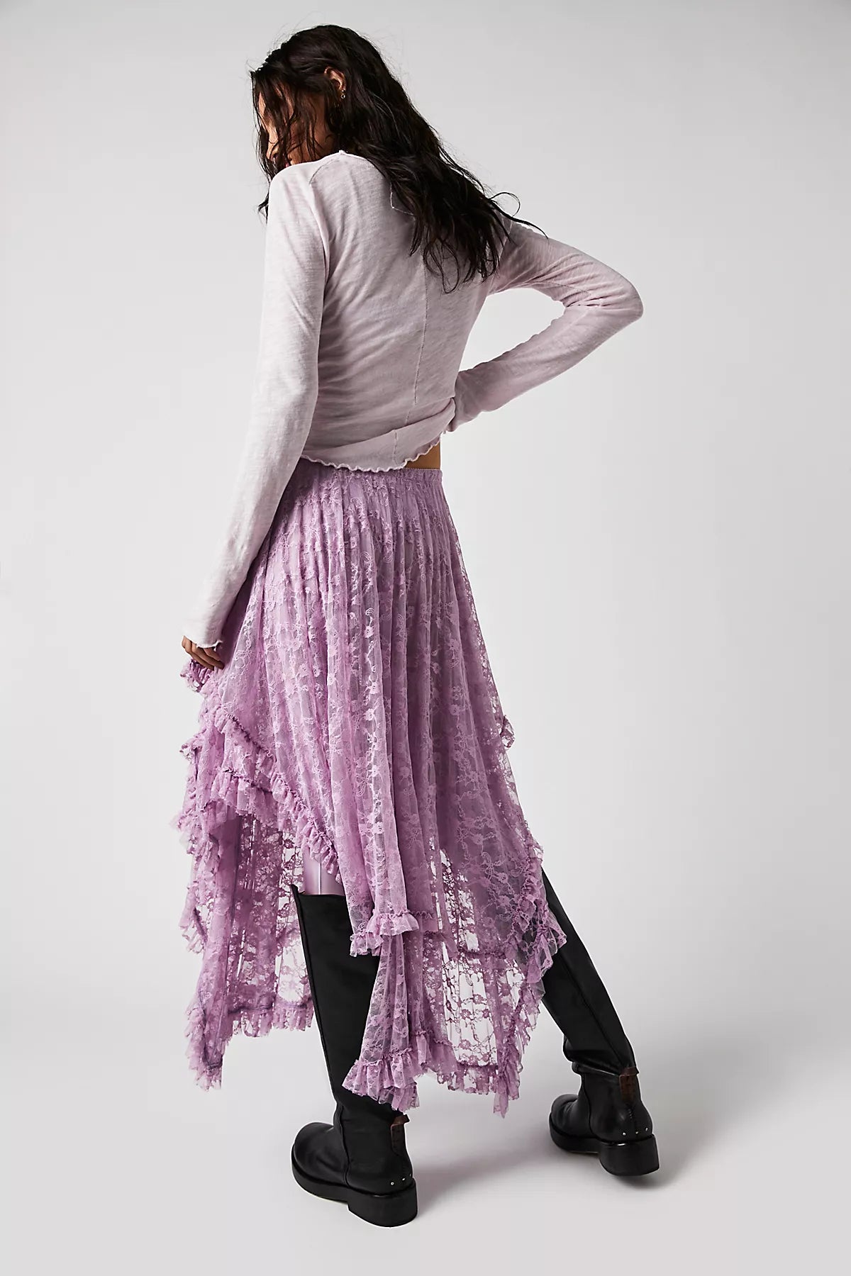 French Courtship Maxi Slip Skirt