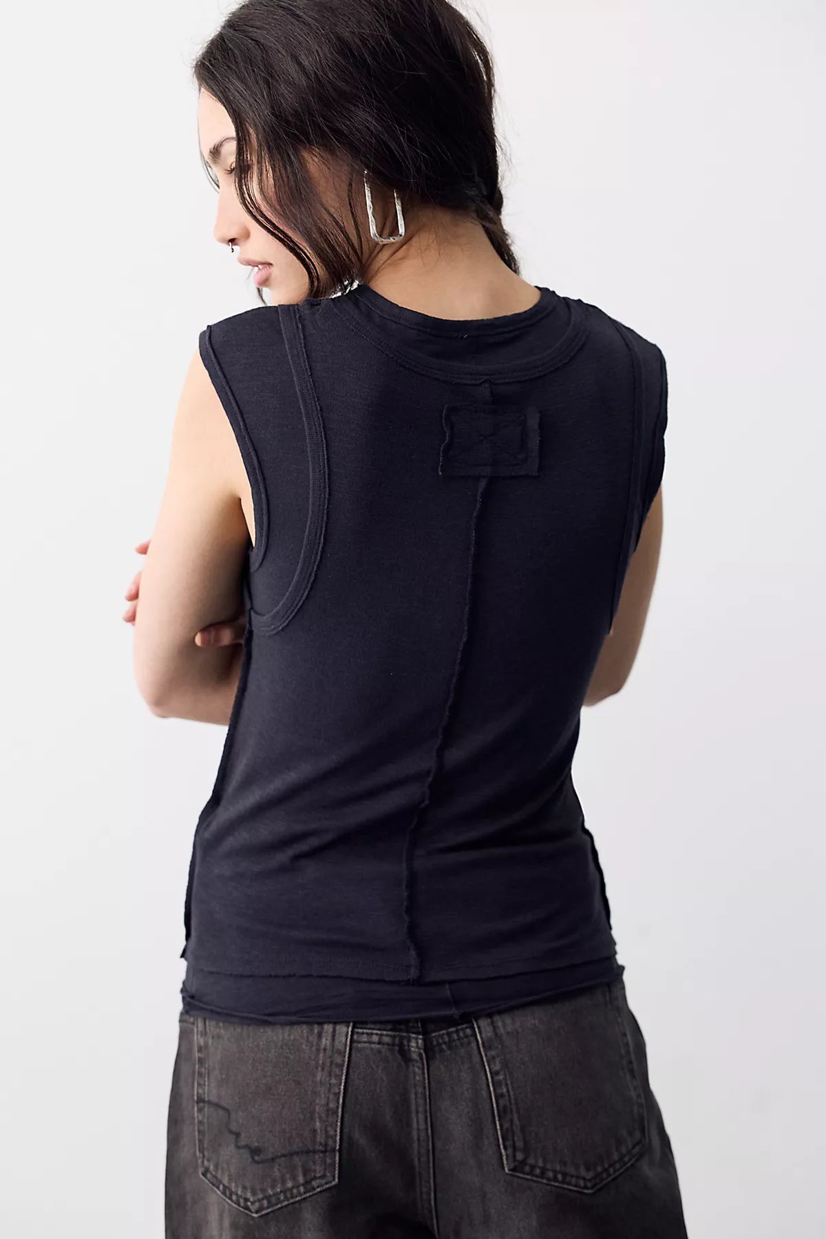 We The Free Tinsley Twofer Short-Sleeve Top