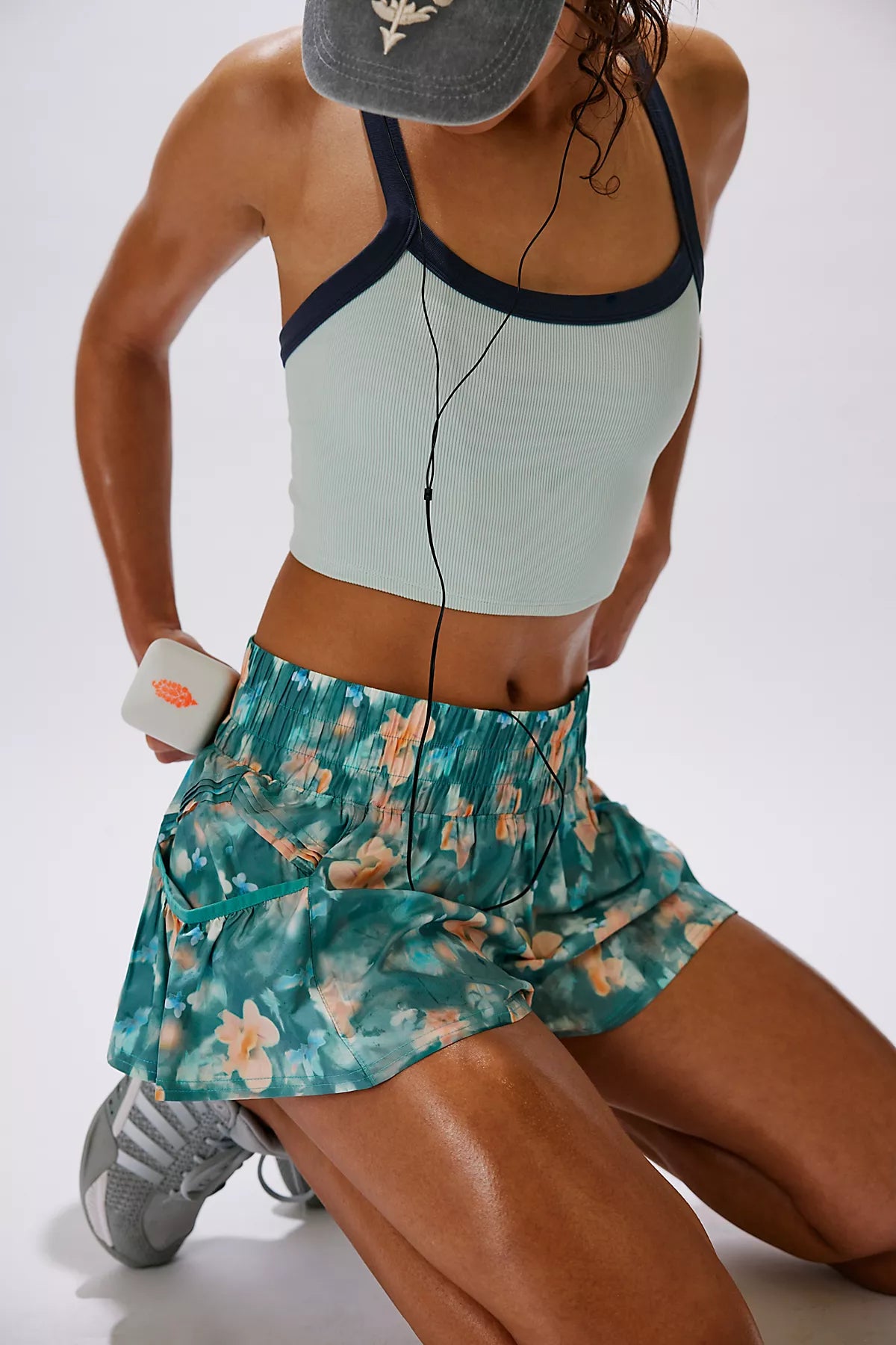 Get Your Flirt On Printed Shorts