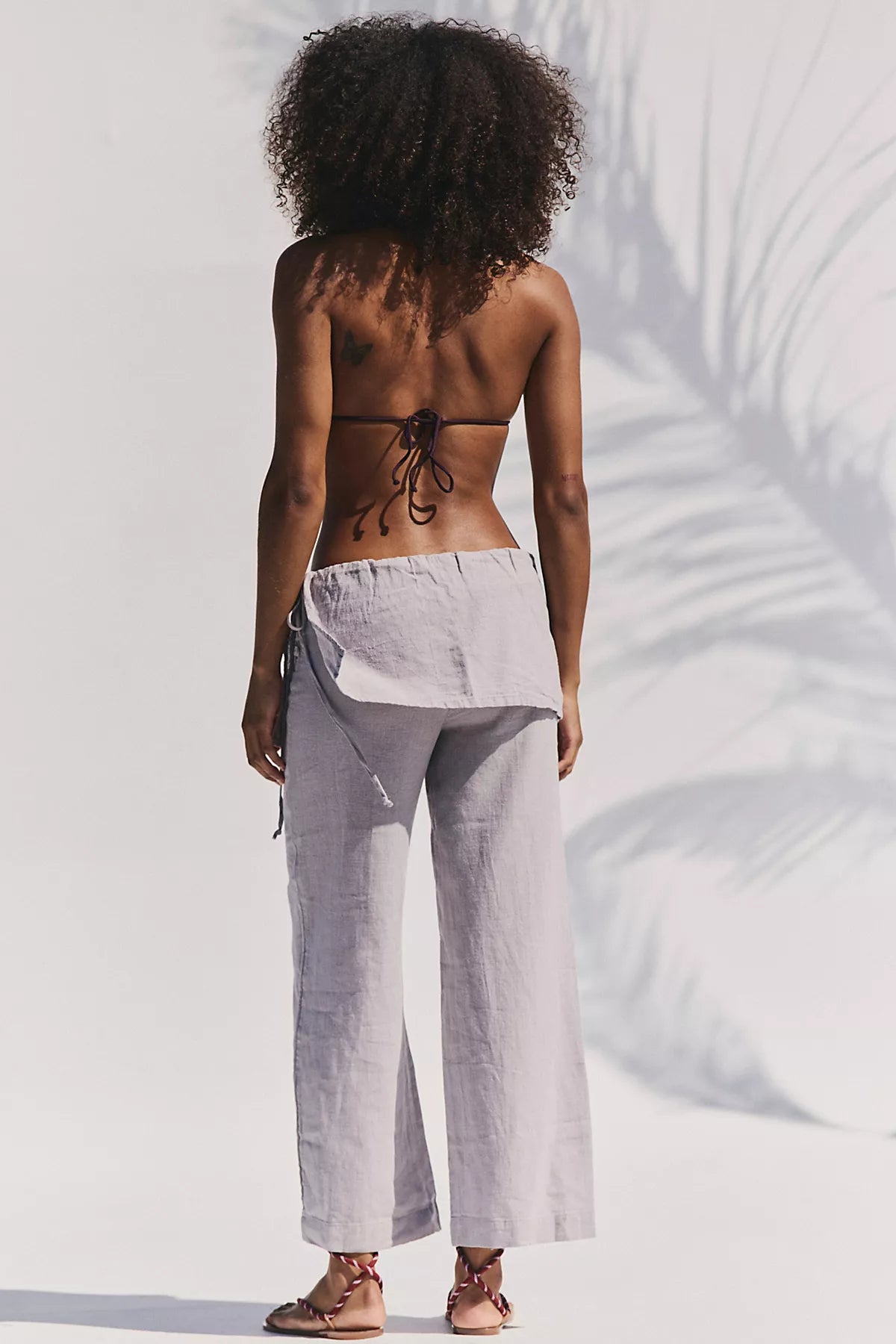 Aqualuna Linen Skants