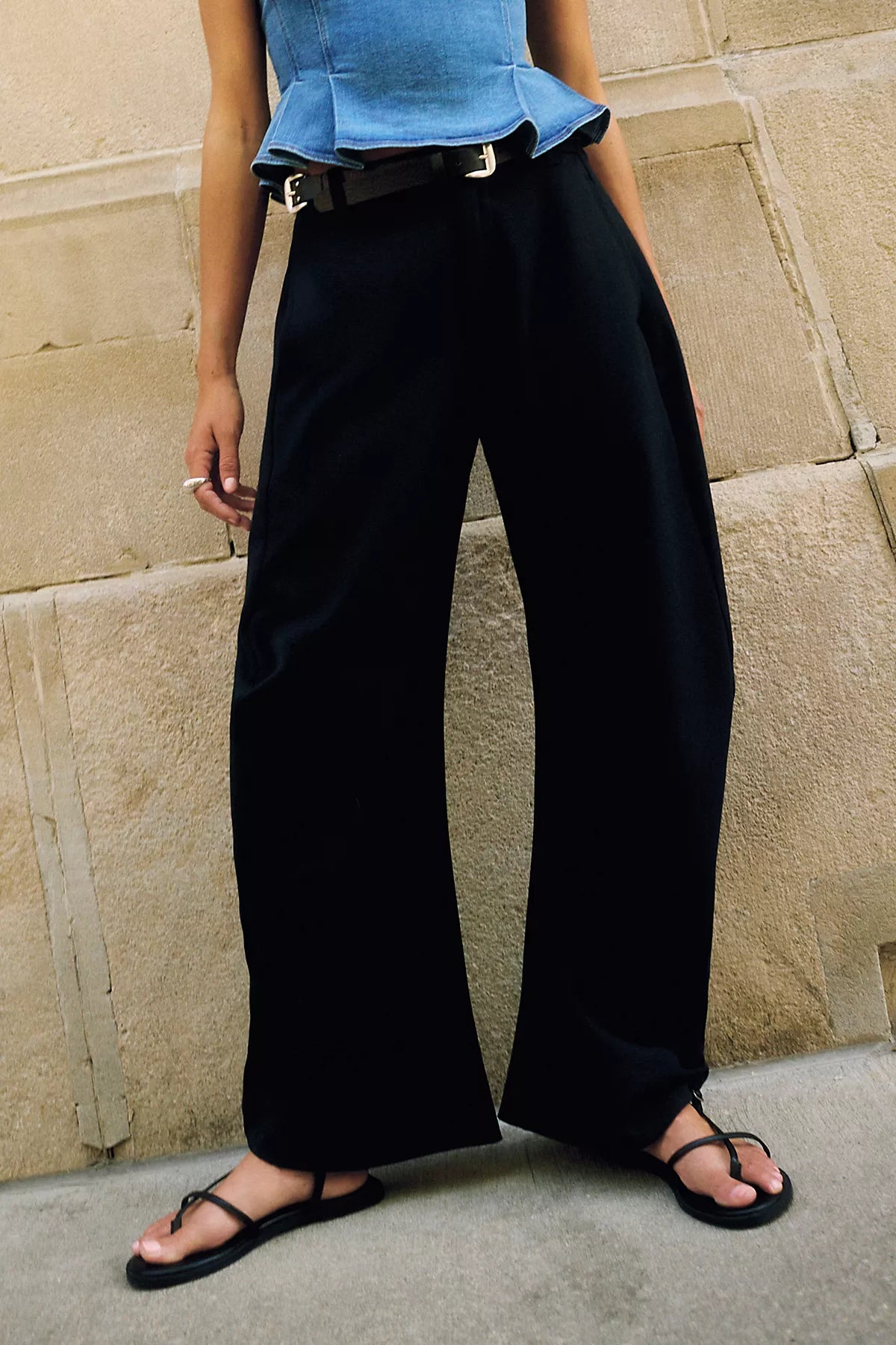 Spotlight Menswear Barrel Trousers