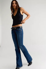 EB Denim Maria Slim Low-Rise Bootcut Jeans