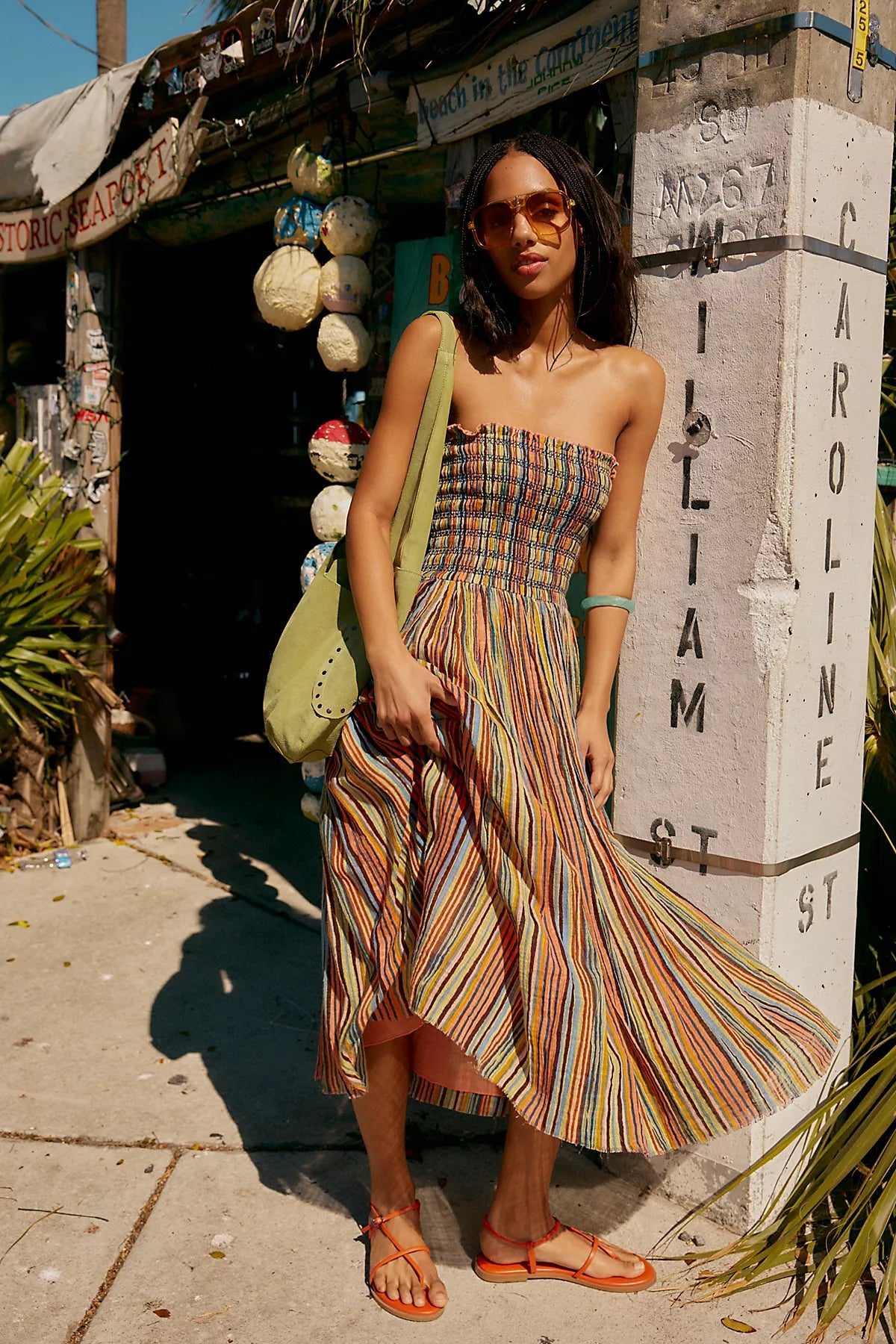 FP One Ravenna Printed Convertible Maxi Skirt