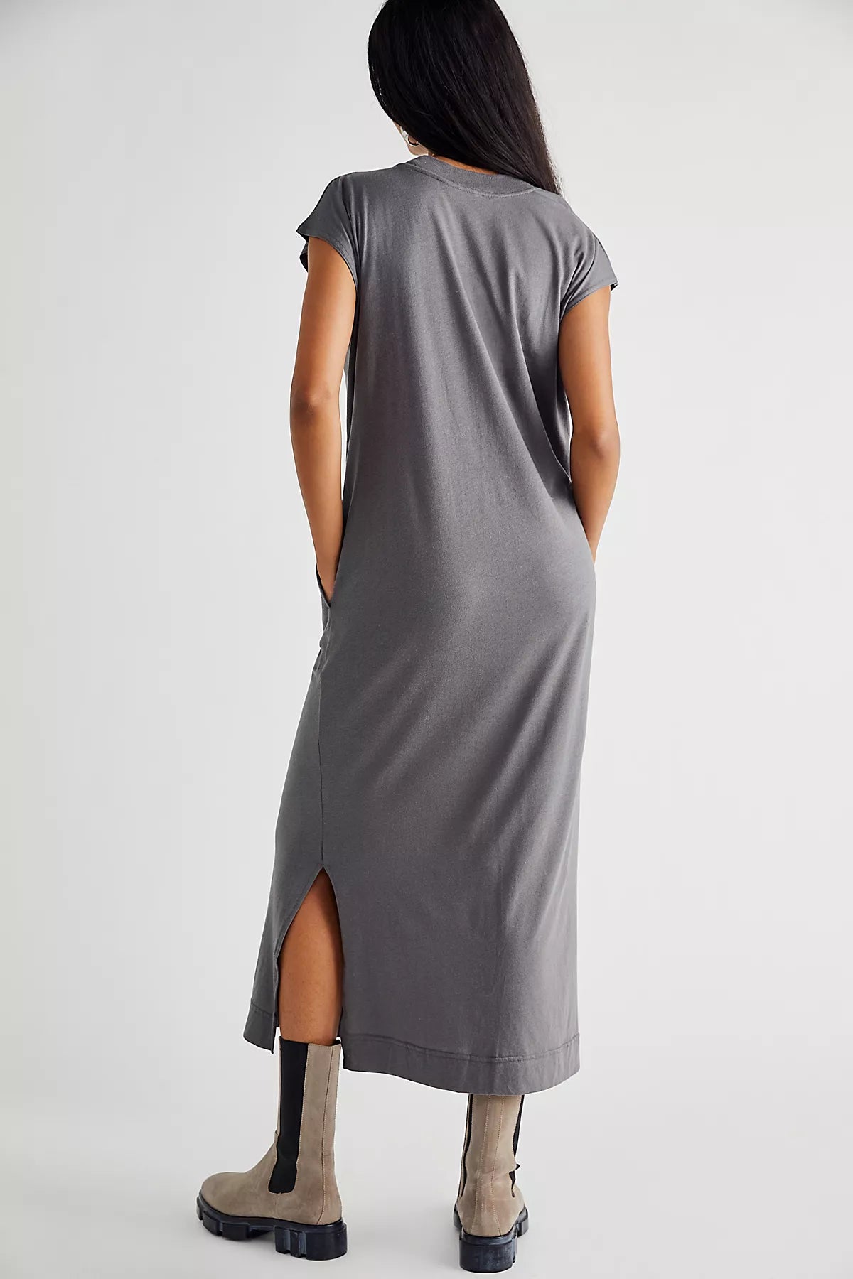 All Day Long Midi T-Shirt Dress