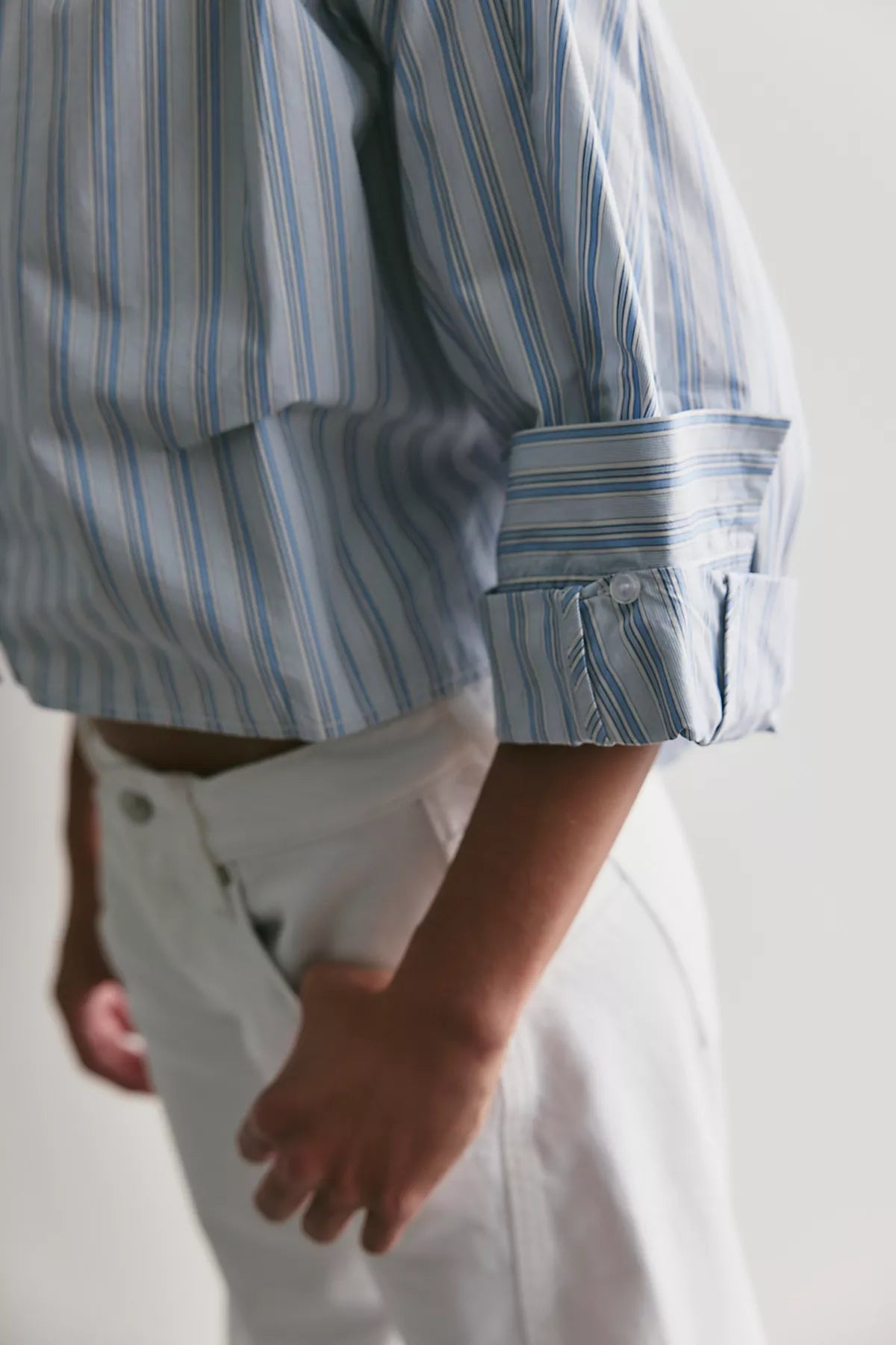 We The Free Mira Pinstripe Top