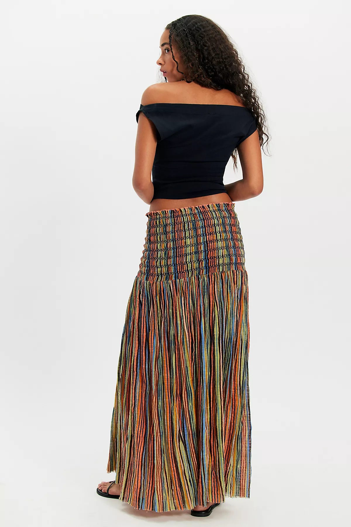 FP One Ravenna Printed Convertible Maxi Skirt