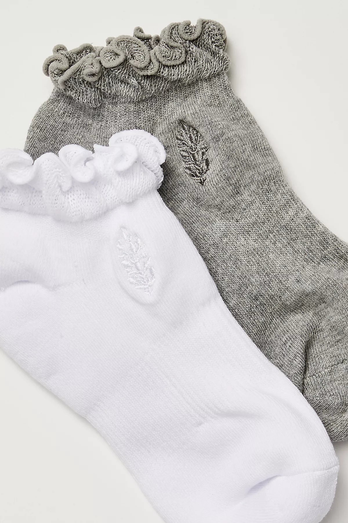 FP Movement Ruffle Sneaker Sock 2-Pack