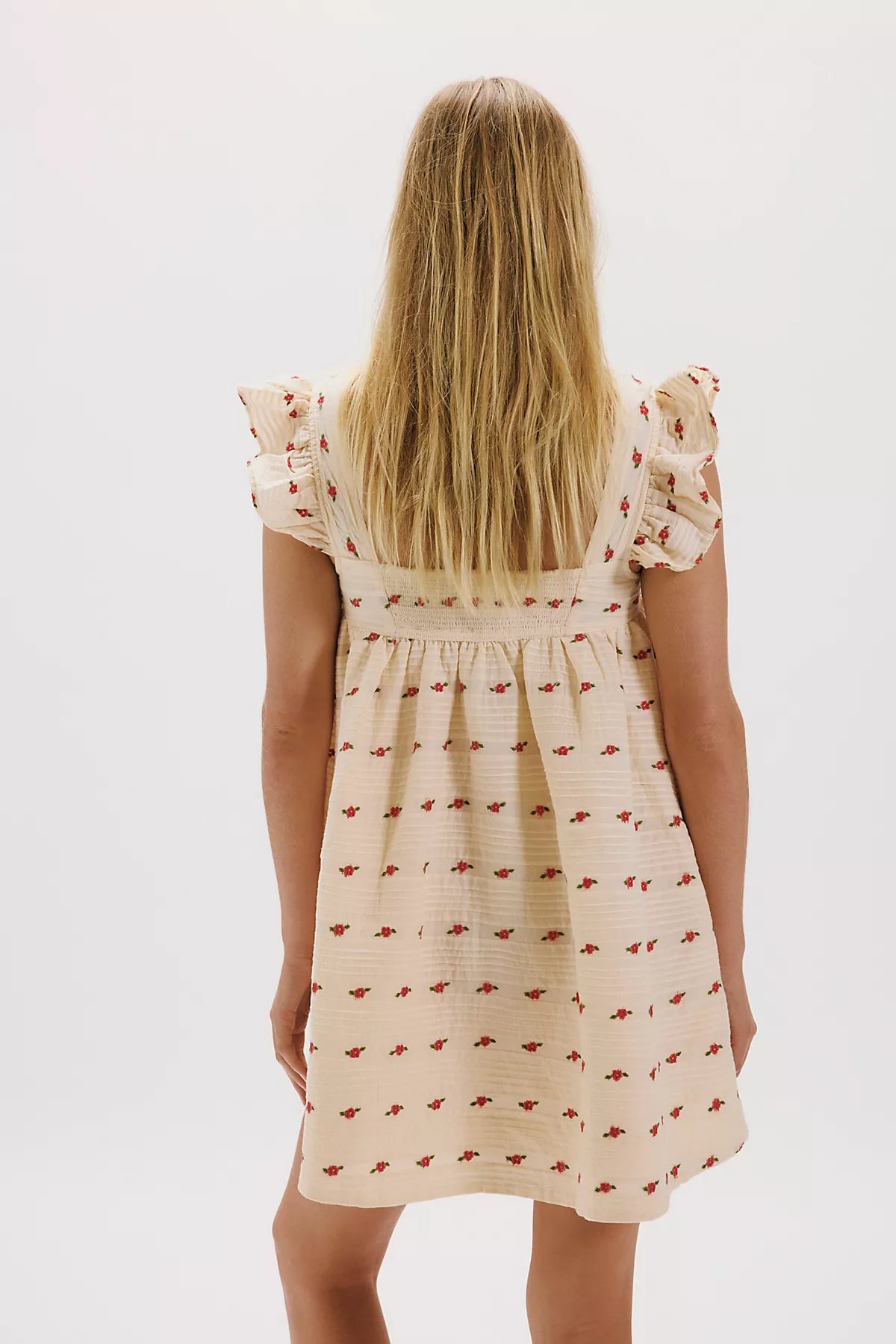 For Love & Lemons Aster Babydoll Mini Dress