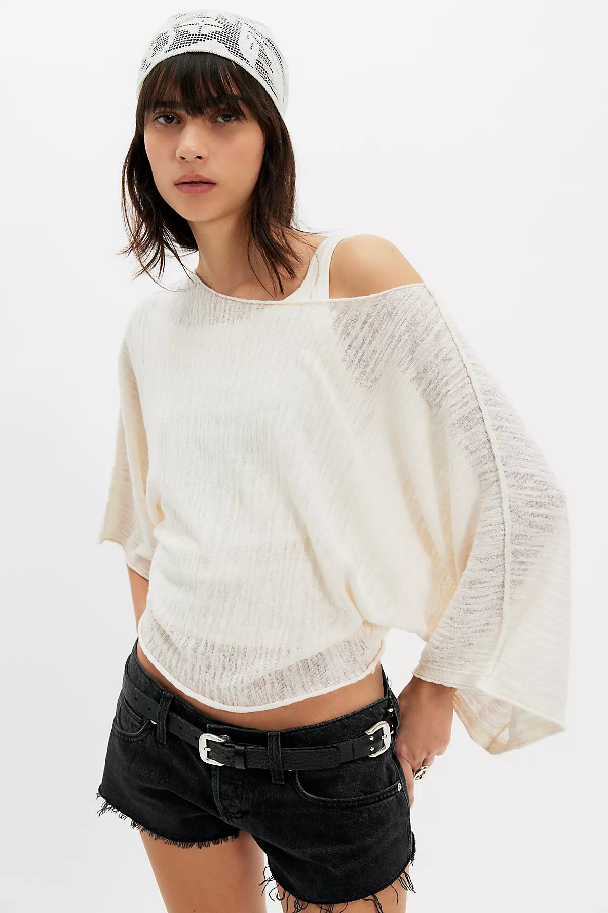 Amber Breeze Off-The-Shoulder Sweater