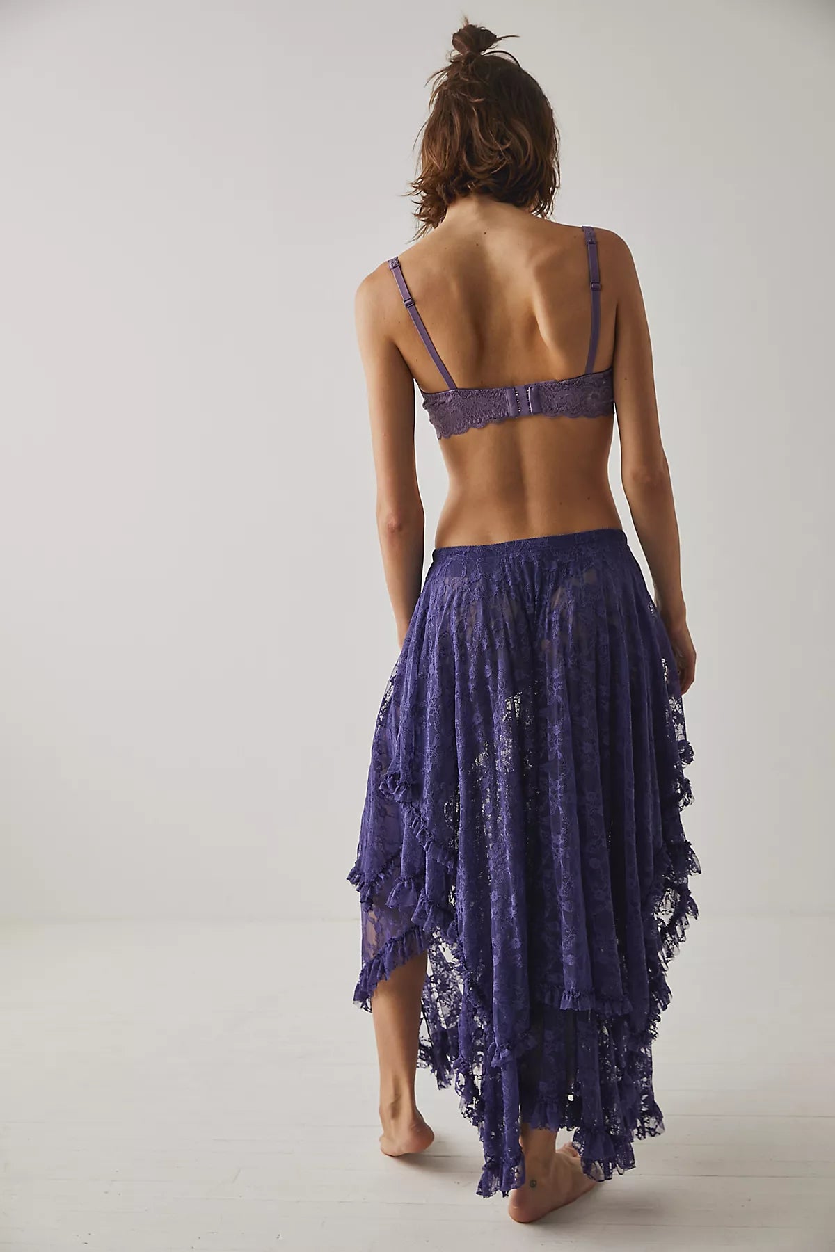 French Courtship Maxi Slip Skirt