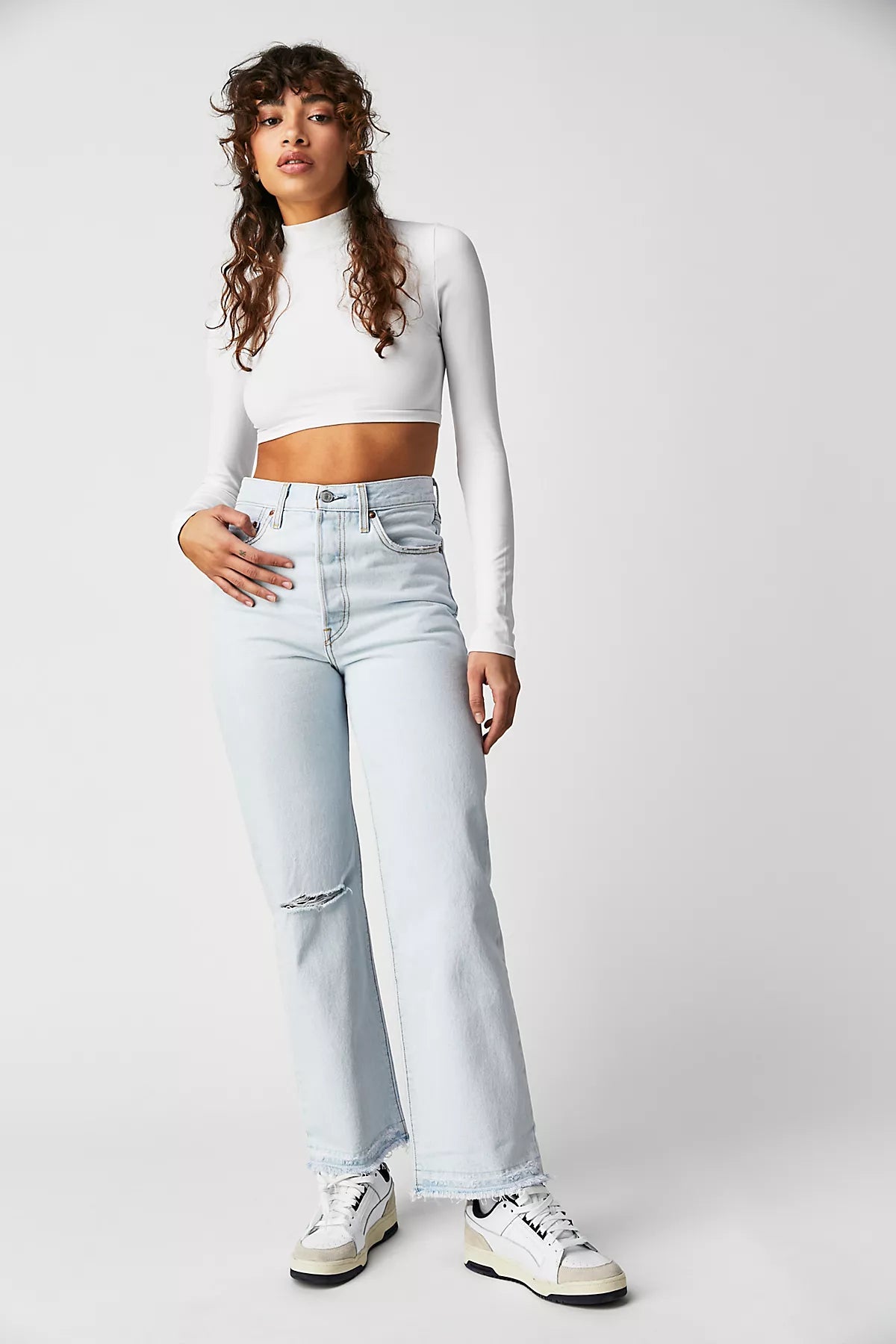 Levi's Ribcage Straight Ankle Jeans