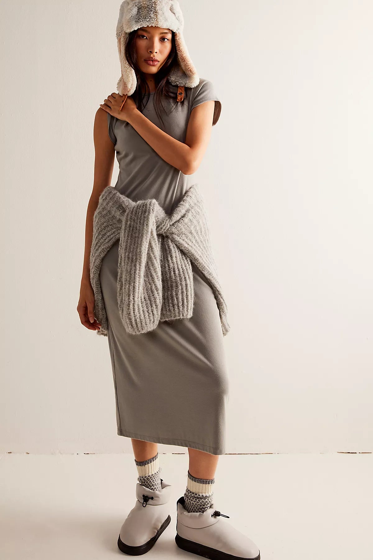 Good Feels Slim Midi Dress