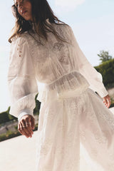 Azul Eyelet Blouse