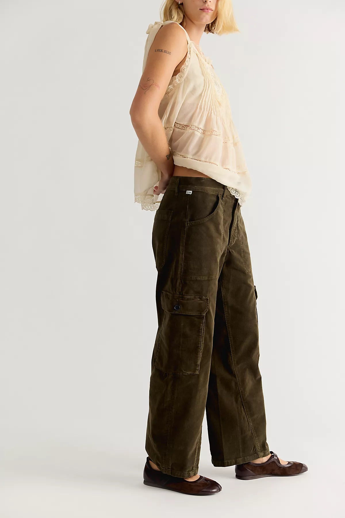 Citizens of Humanity Thassos Twisted Seam Cord Utility Pants