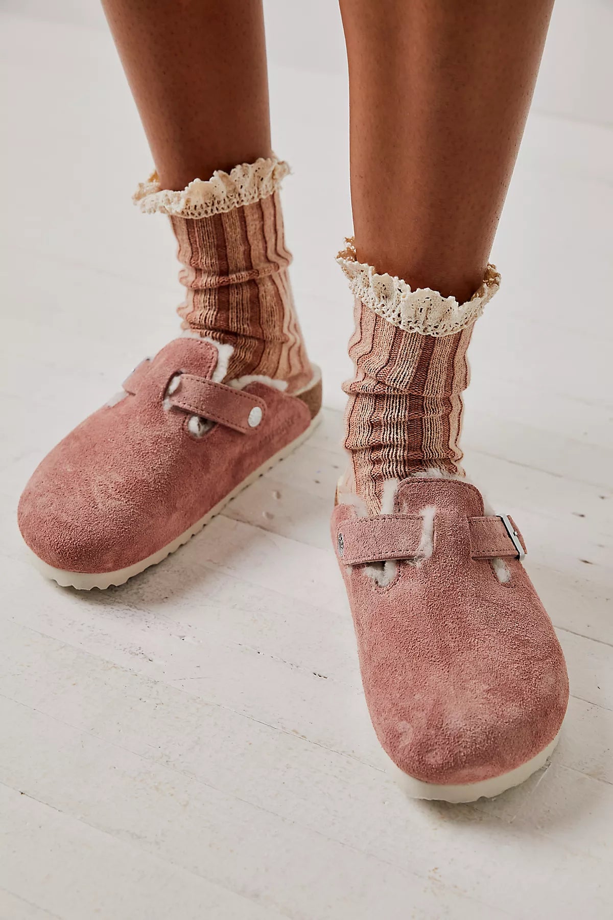 Birkenstock Boston Shearling Clogs