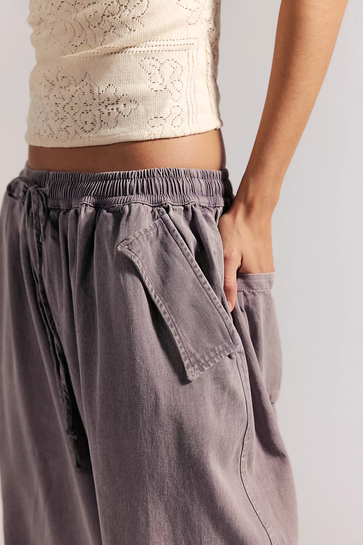Bobbi Pull-On Cargo Trousers