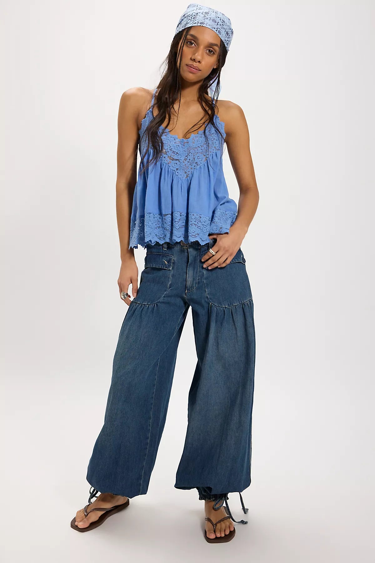 We The Free Lotus Balloon Jeans