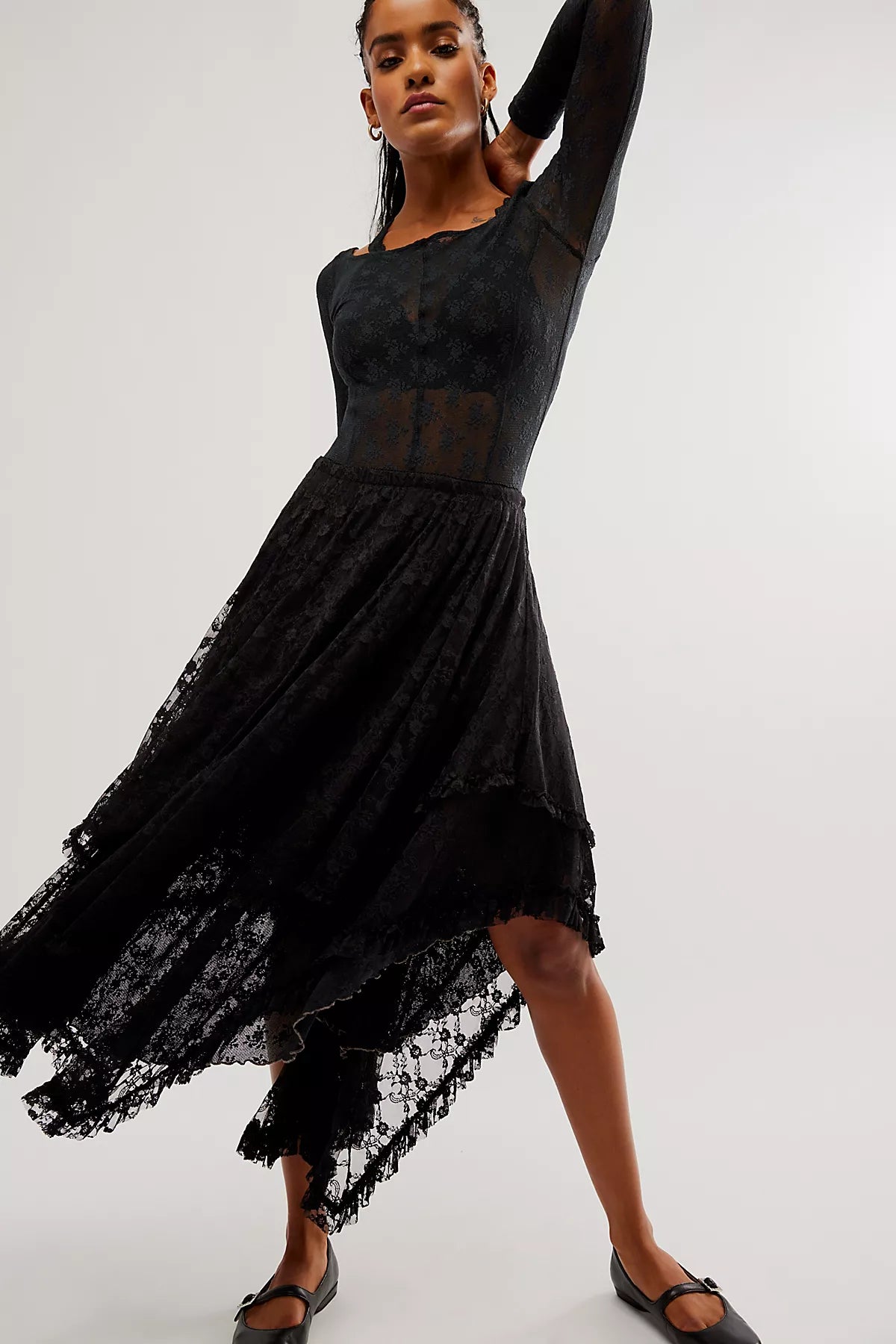 French Courtship Maxi Slip Skirt