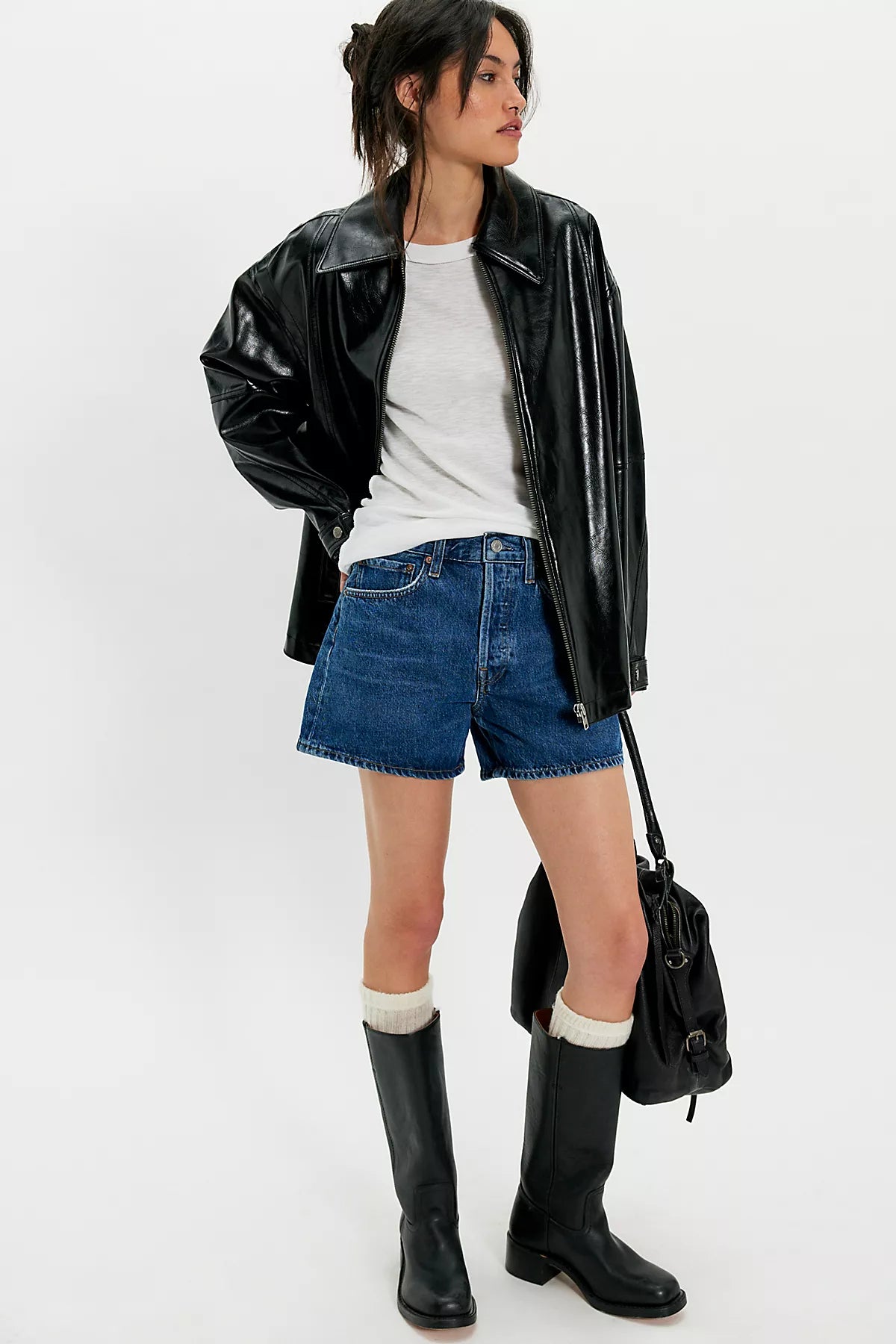 AGOLDE Parker Long Shorts