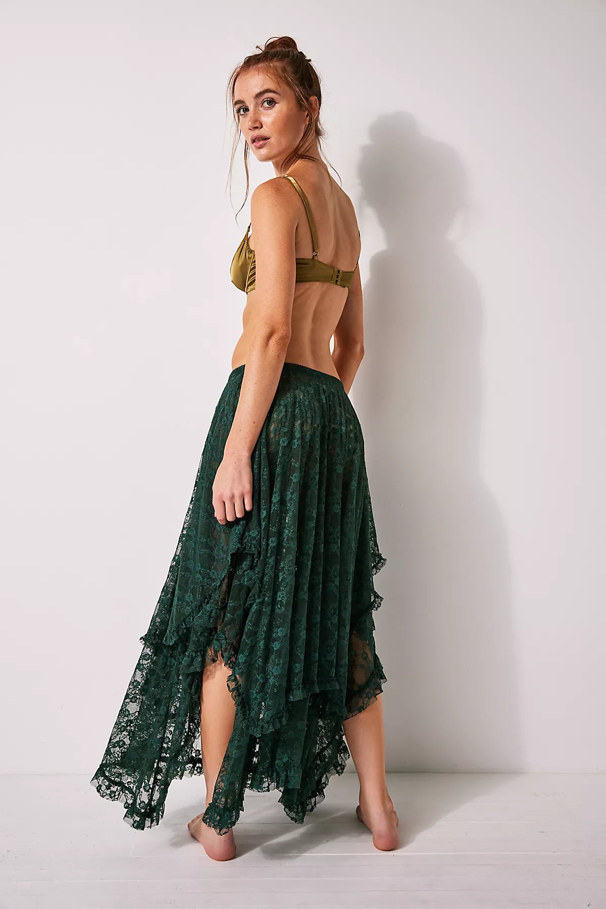 French Courtship Maxi Slip Skirt