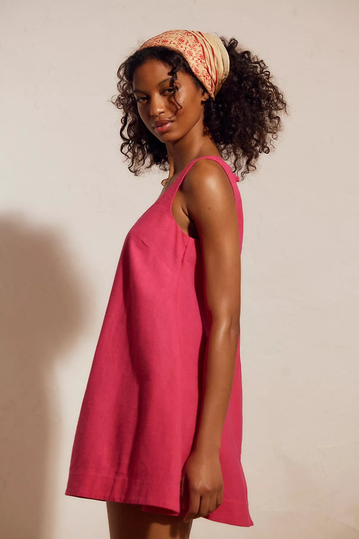 Breezy Linen Mini Dress