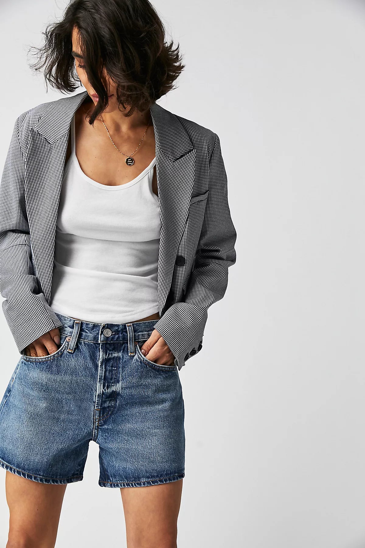 AGOLDE Parker Long Shorts