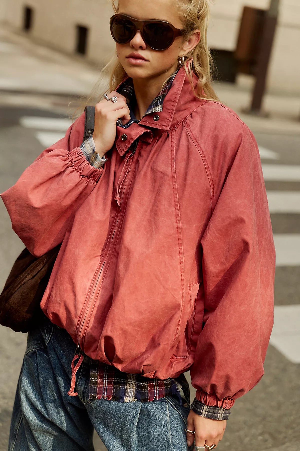 Chelsea Funnel-Neck Jacket