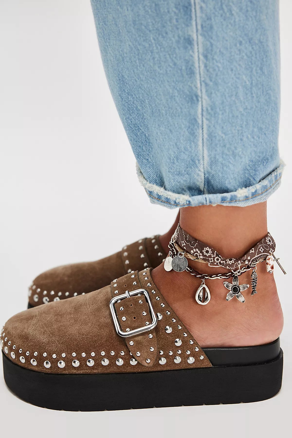 Cayatana Studded Mules