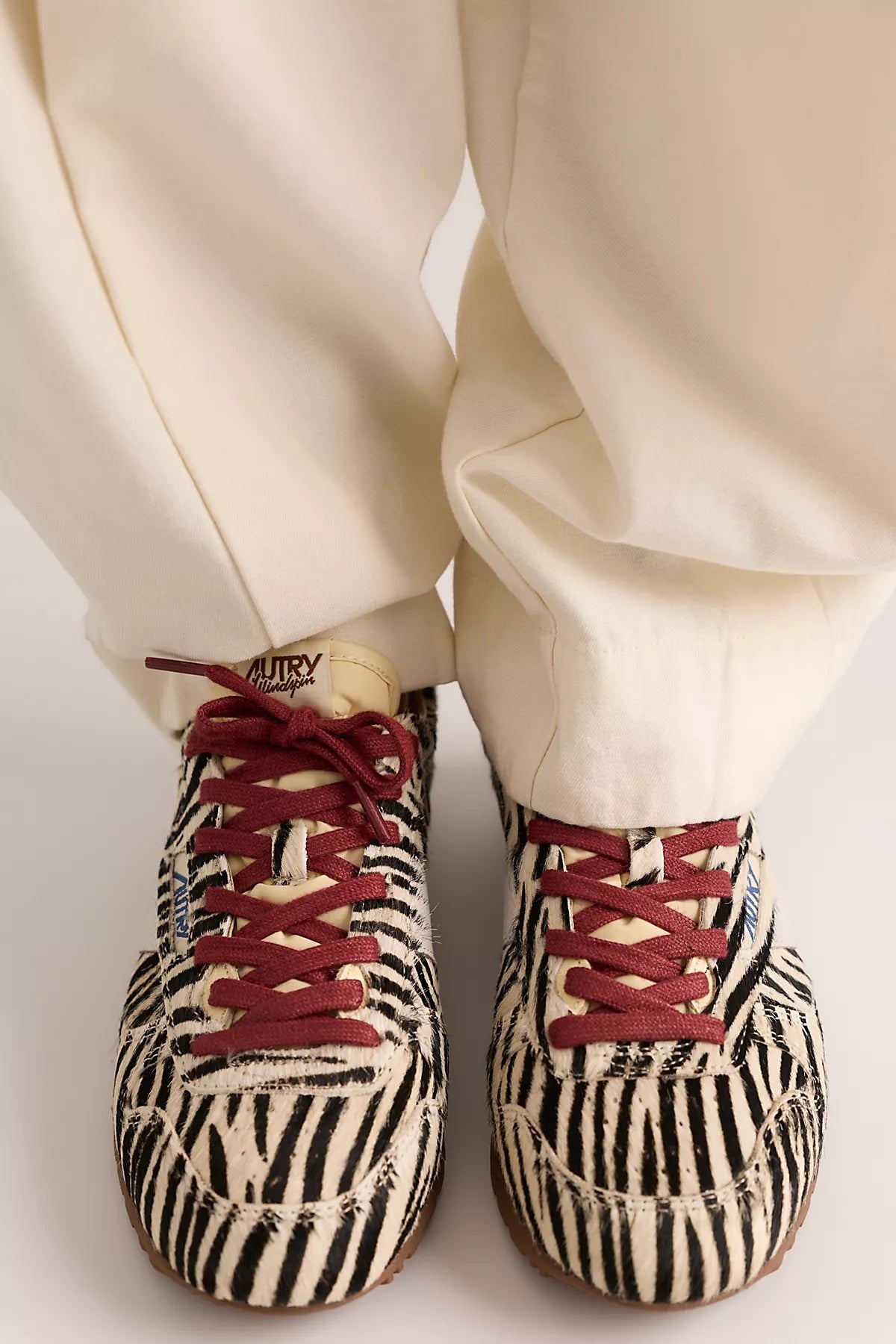 Autry Windspin Low-Top Animal Sneakers