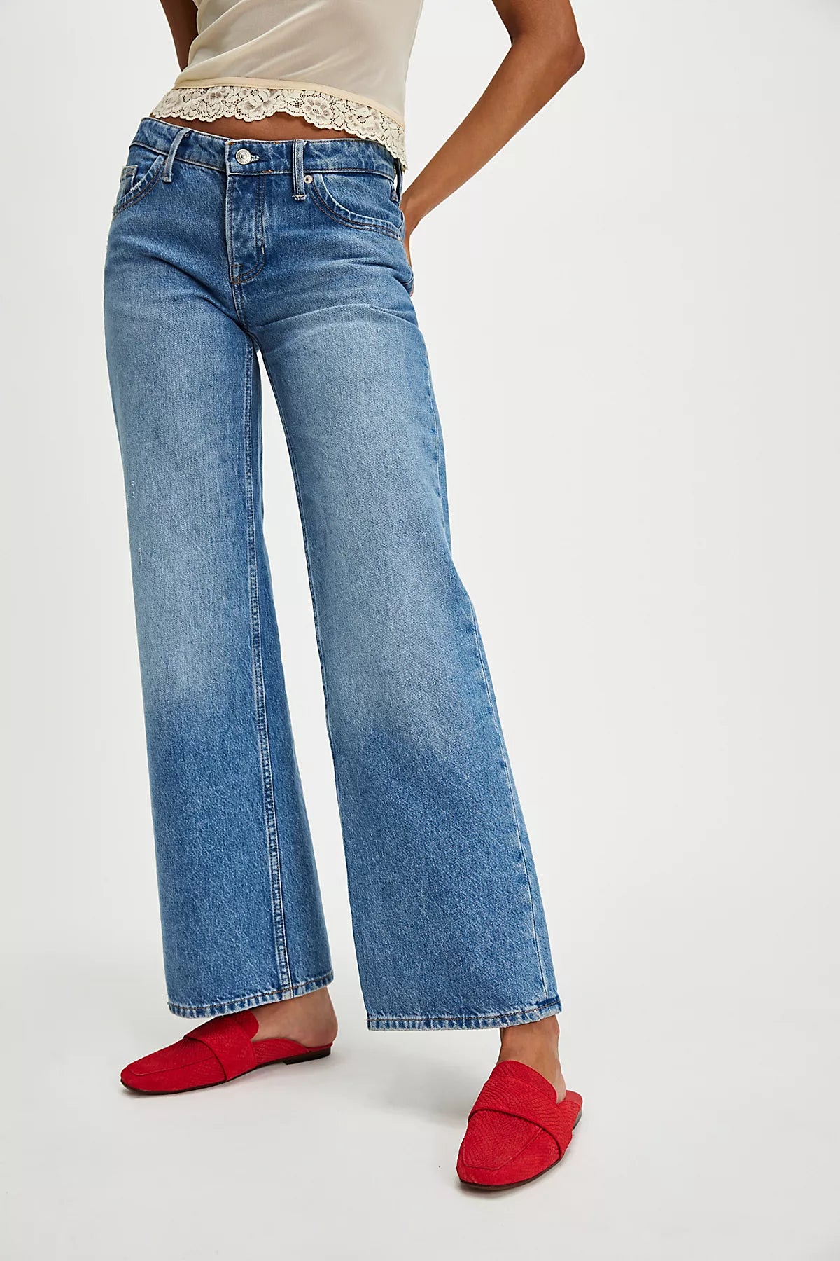At Ease Embossed Loafers