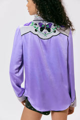 Anna Sui Embroidered Cowboy Shirt