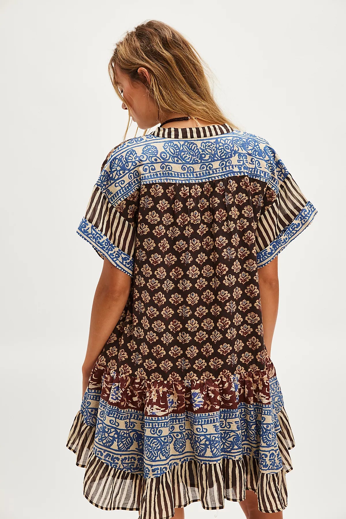 Agnes Printed Mini Dress