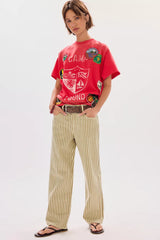 Found Embroidered Patches Camp Tee