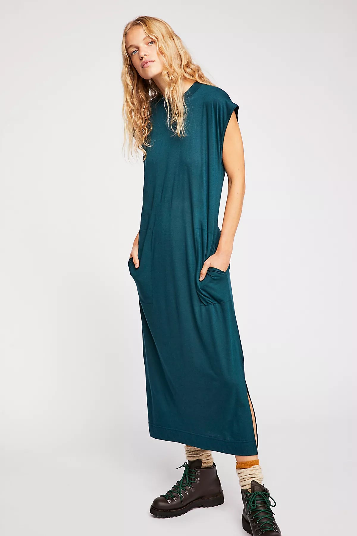 All Day Long Midi T-Shirt Dress