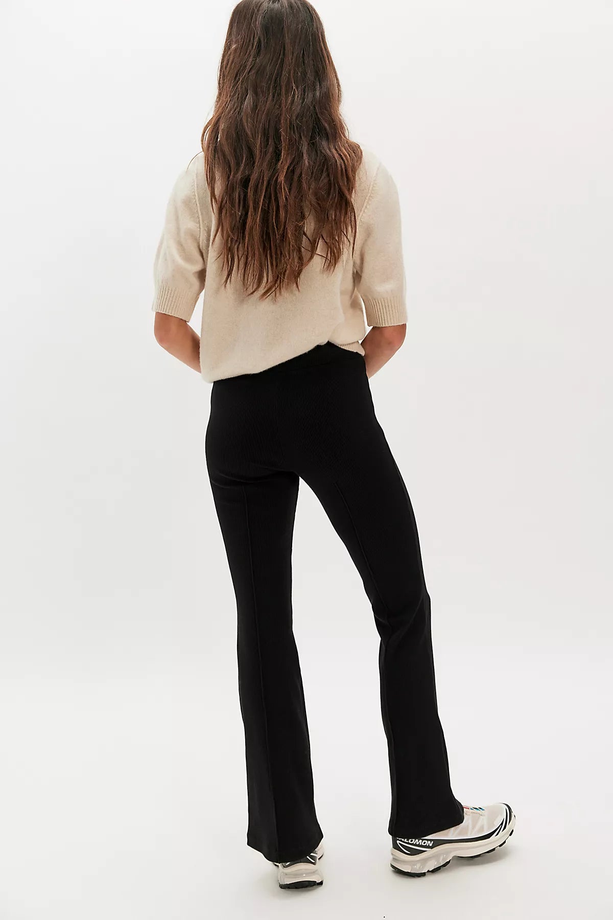 DONNI. The Tall Rib Kick Flare Pants